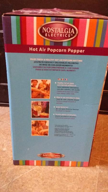 Retro Nostalgia Electrics Popcorn Maker