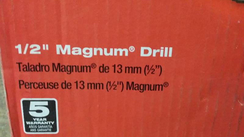 Milwaukee 12 Magnum Drill