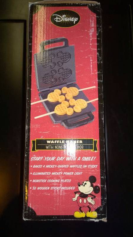 Disney Mickey Mouse Waffle Maker