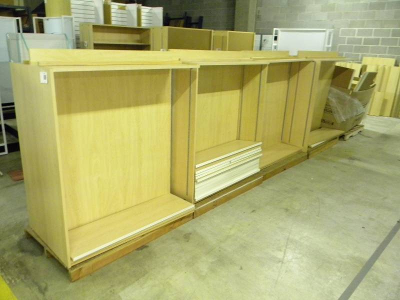2 Sided Shelving Units