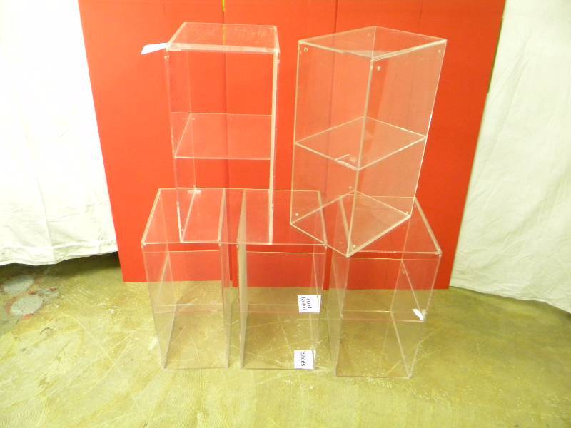 Acrylic Display Cubes
