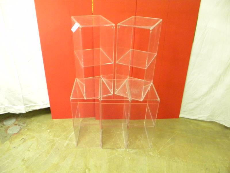 Acrylic Display Cubes