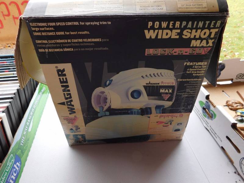 Wagner power painter wide shot max looks new in the box