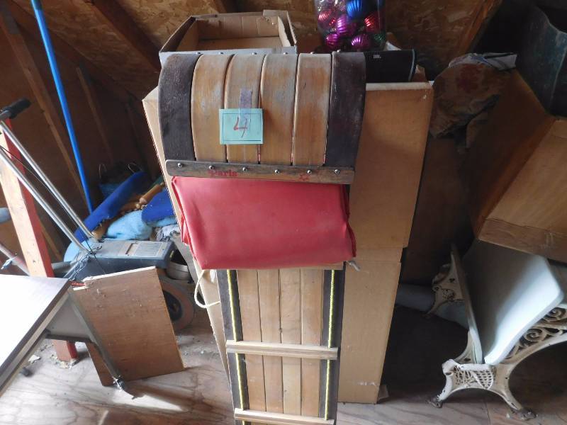 vintage Paris brand toboggan
