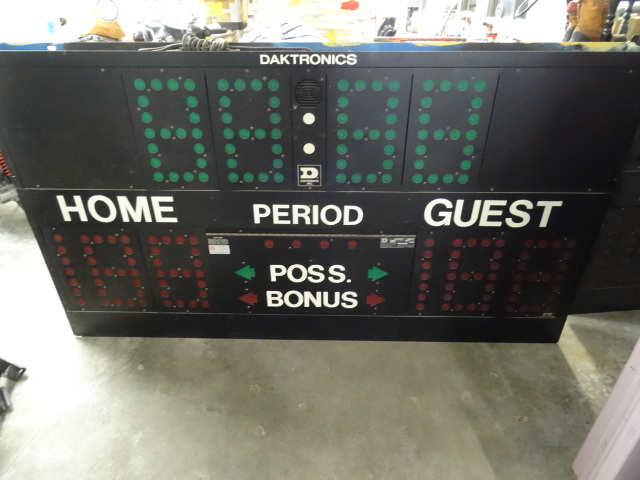 lot 5 image: Daktronics, Electronic Score Board