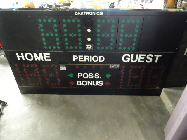lot 6 image: Daktronics, Electronic Score Board