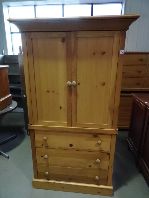 lot 114 image: TV Cabinet and Dresser 3 Drawers