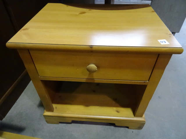 lot 123 image: Kimball Wood Night Stand