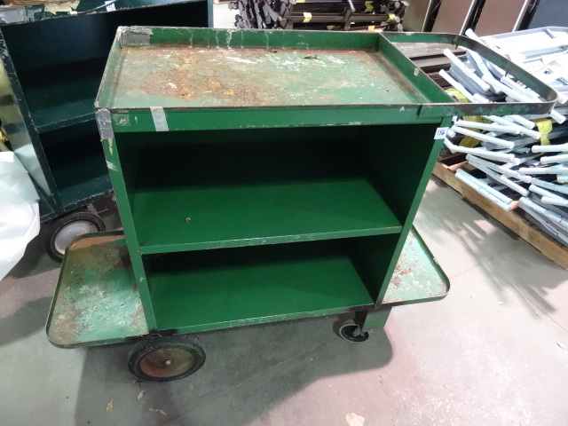 lot 156 image: Metal Cart 54 X 19 X 41