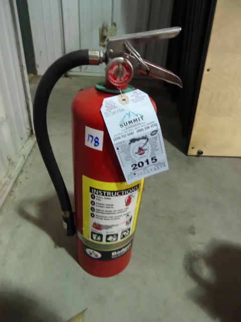 lot 178 image: Fire Extinguisher
