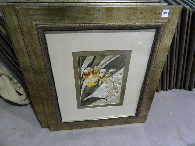 lot 289 image: 4 Framed Prints 27 X 31