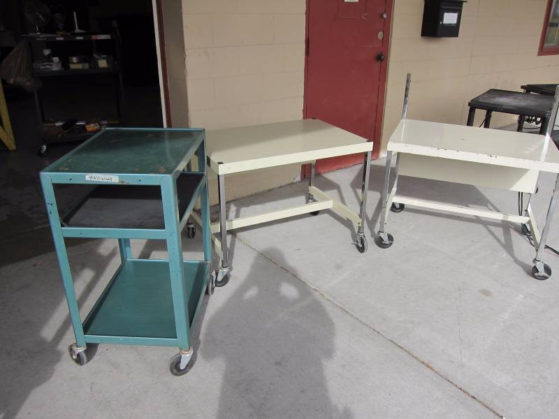 Media Desks and Cart