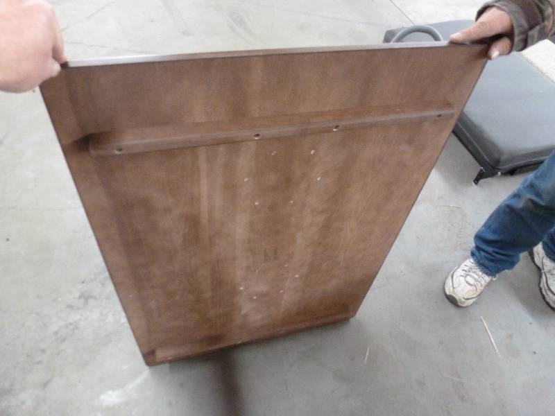Dark Cherry Solid Wood Dinette Table Top
