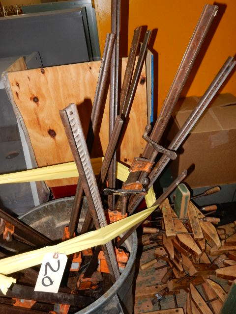 24, Jorgensen Wood Clamps..
