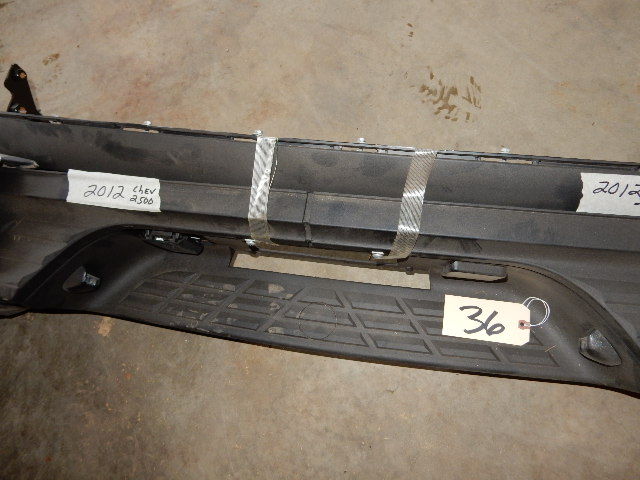 2012, Chevy 2500 rear bumper and front shroud