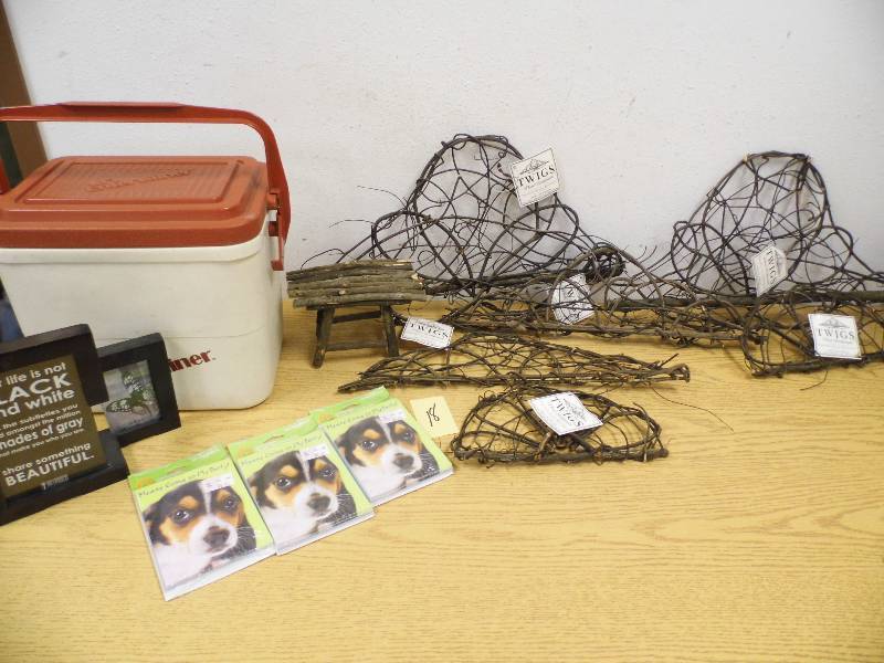 Twig Items and Cooler