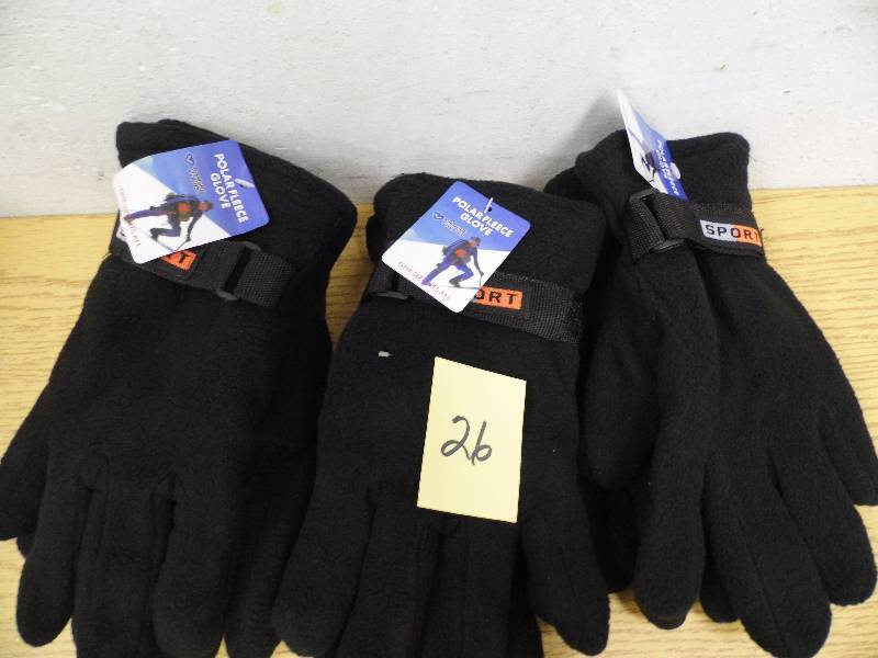 3 Pair of New Gloves
