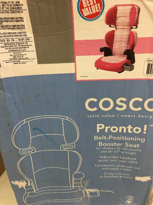 Cosco Teardrop Pronto Booster Car Seat