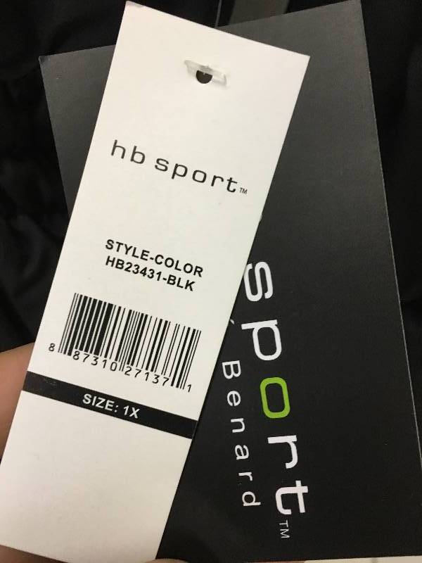 hb sport coat size 1x