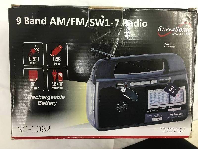 Supersonic Portable Radio