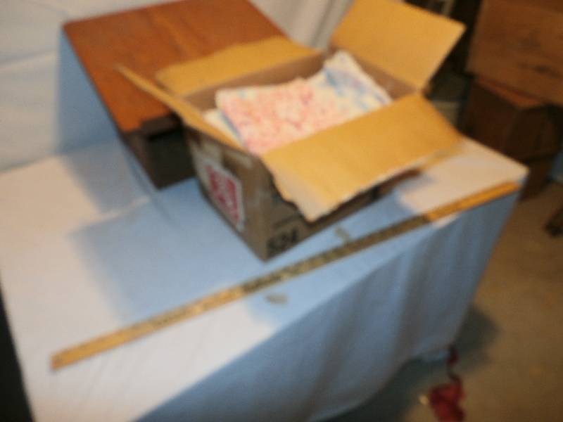 Box of Fabric Scraps