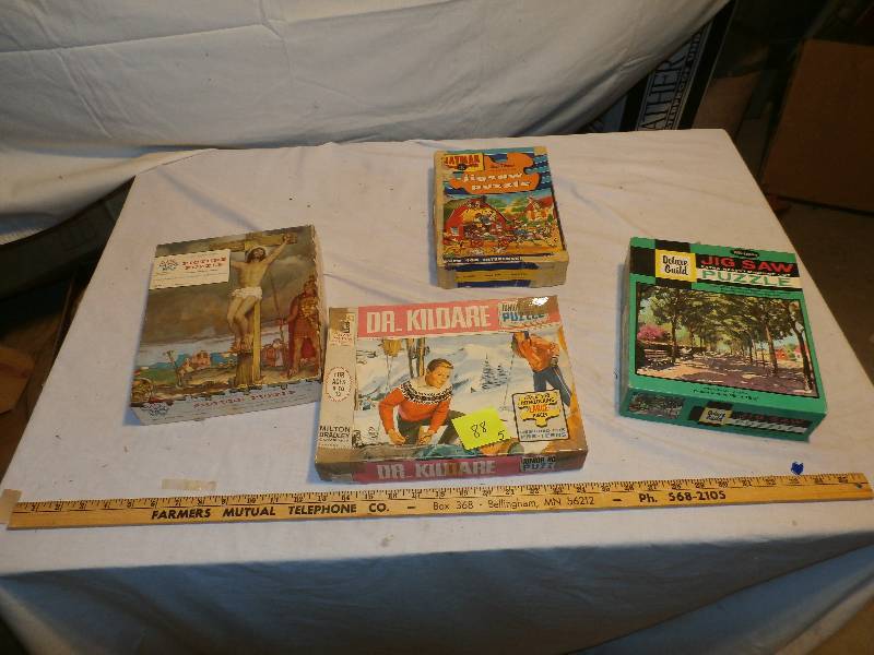 4 Antique puzzles