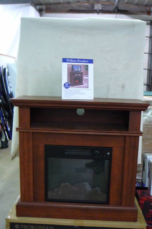 William Fire Place Cherry Wood in Box