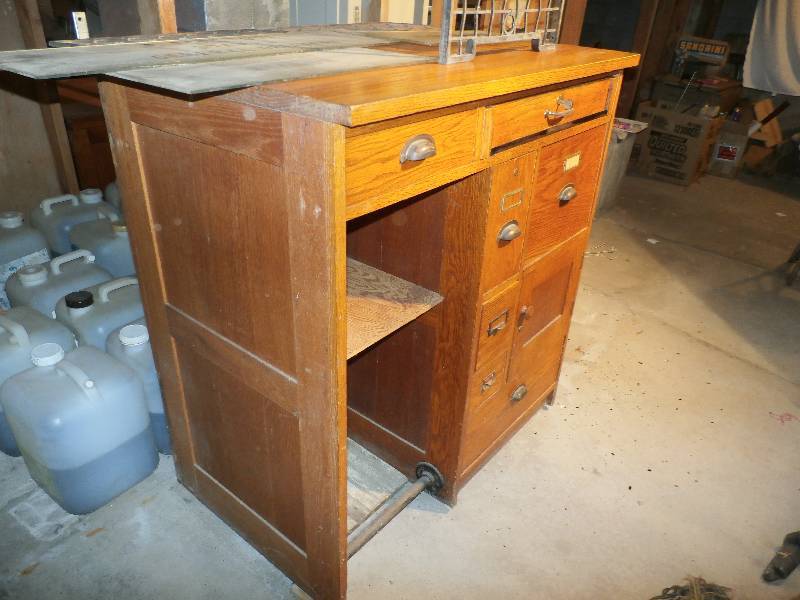 Antique Post Office Counter (Madison MN)