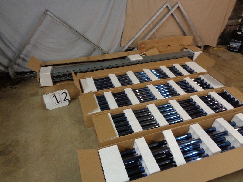 lot 12 image: New Tube Tech Solar 30 Tube Solar Water Panel