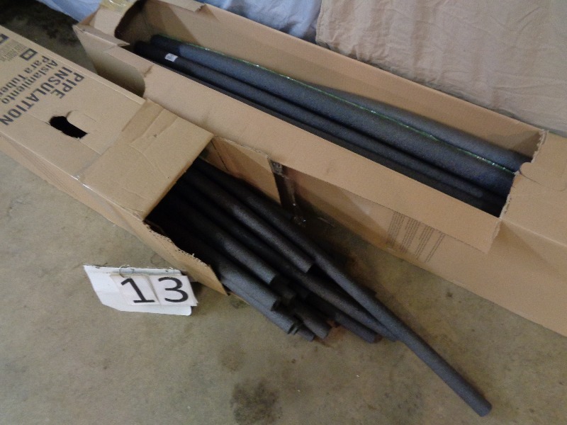 lot 13 image: New Pipe Insulation