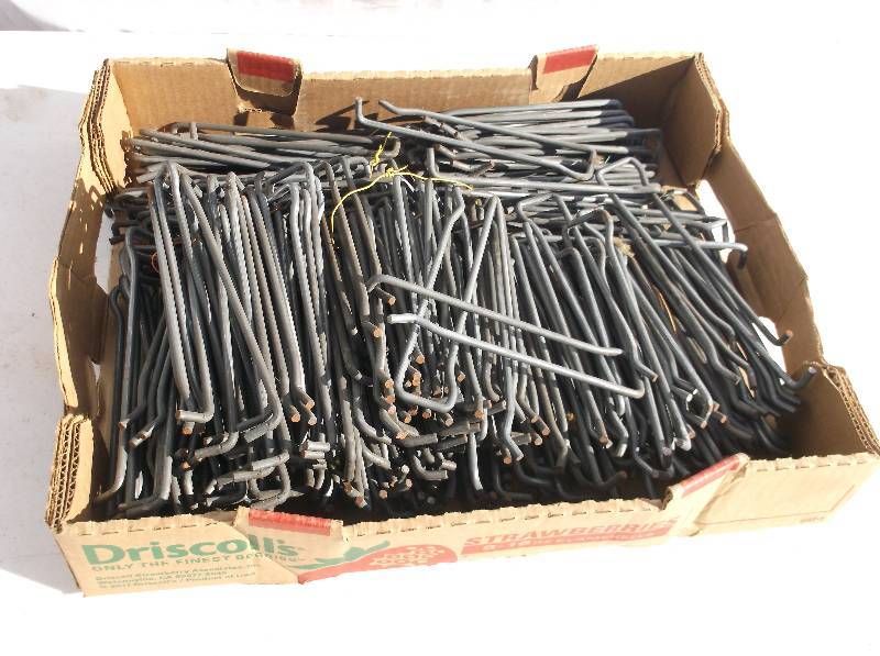 Peg board hooks