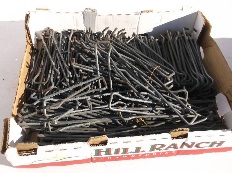 Peg board hooks