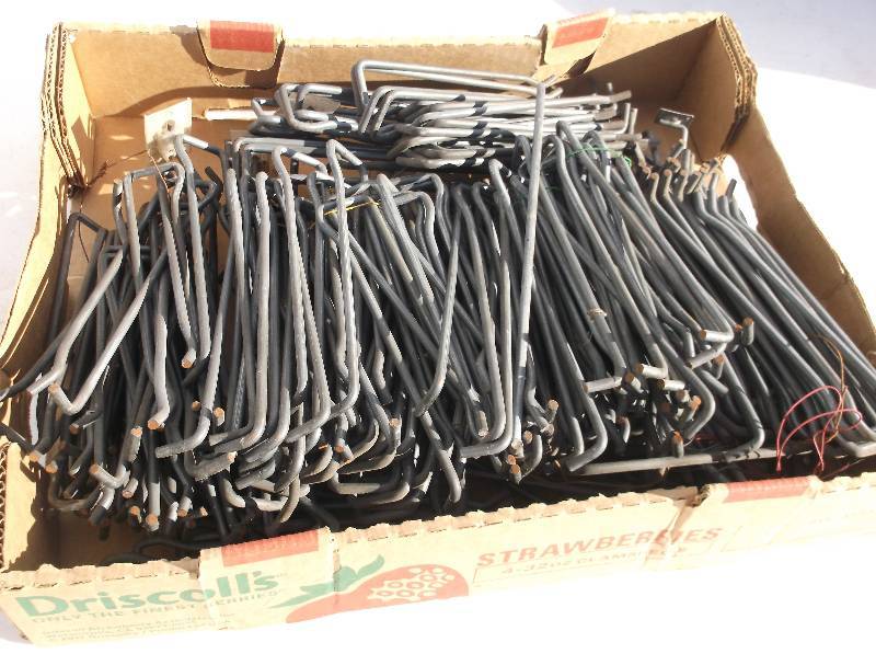 Peg board hooks