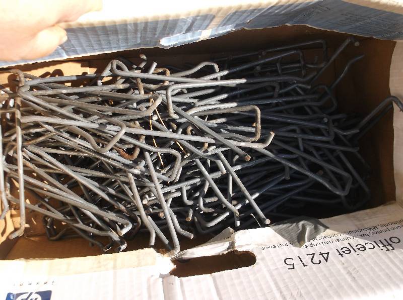 Peg board hooks