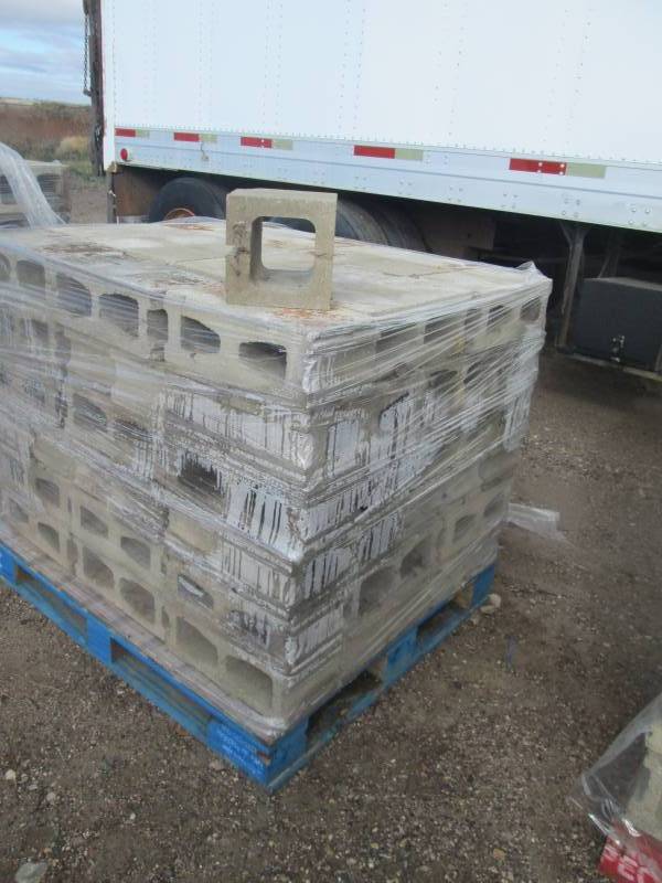 lot 65 image: Pallet of Landscaping Block