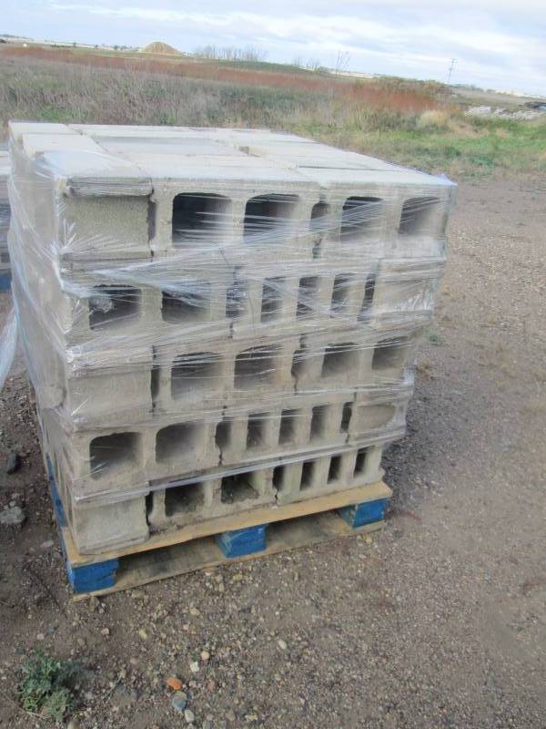 lot 67 image: Pallet of Landscaping Block