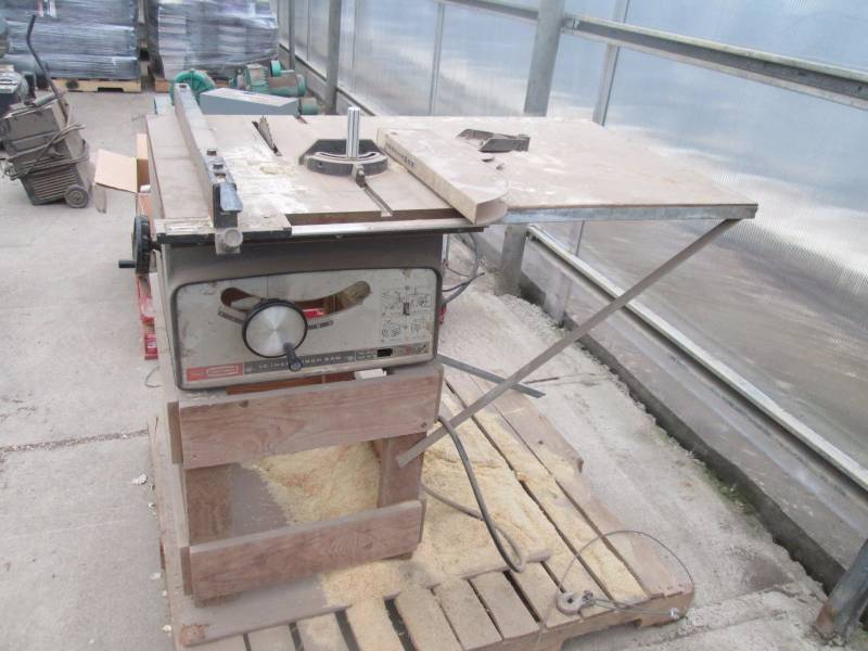 lot 12 image: Craftsman Table Saw