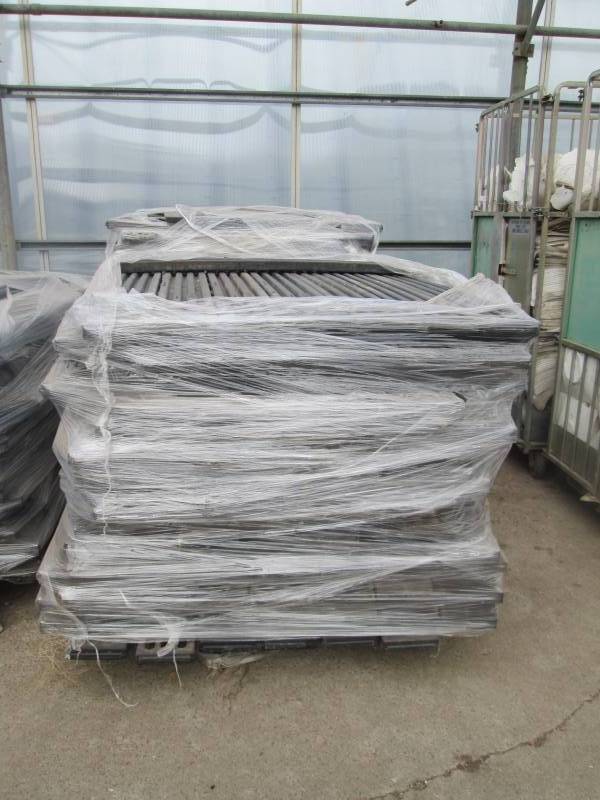 lot 29 image: Pallet of Black Plastic Shelving