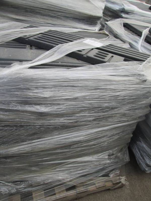 lot 31 image: Pallet of Black Plastic Shelving