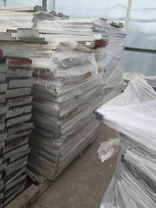 lot 34 image: Pallet of Plastic Shelving