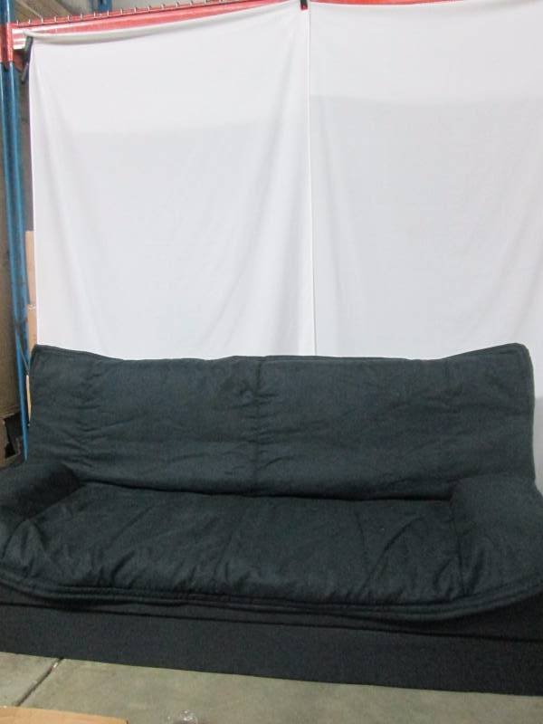 lot 11 image: San Paulo Click-Clack Sofa w Cover