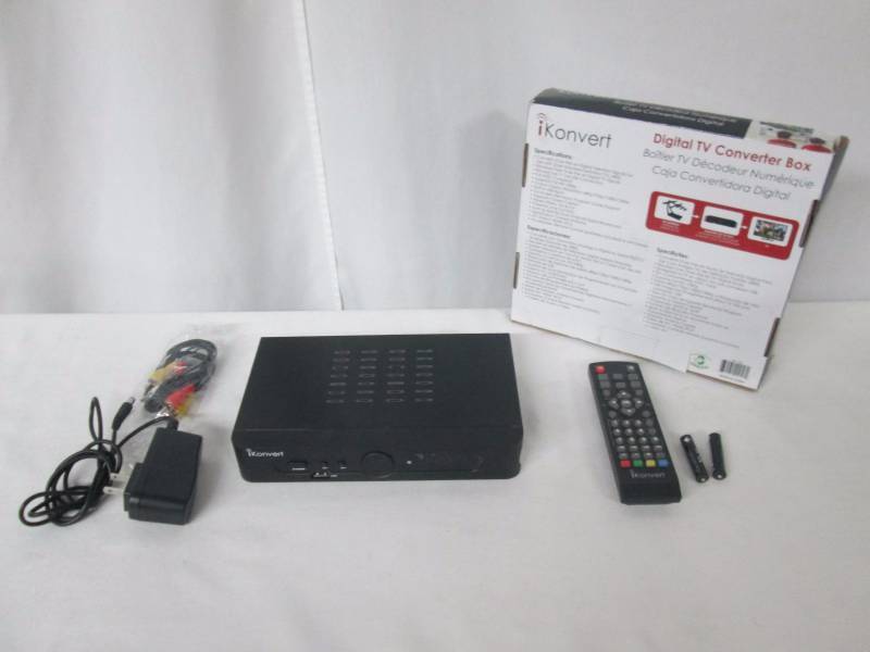 lot 43 image: iKonvert TV Converter Box