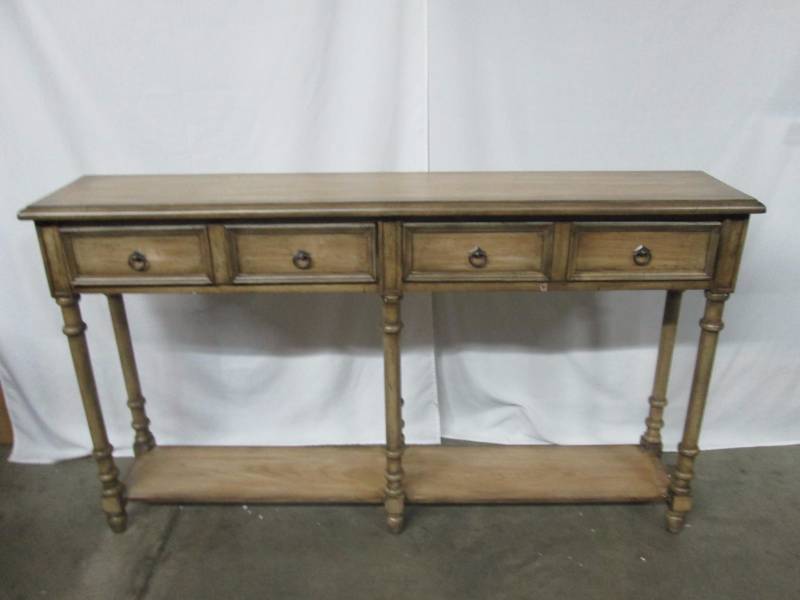 lot 5 image: Console Table