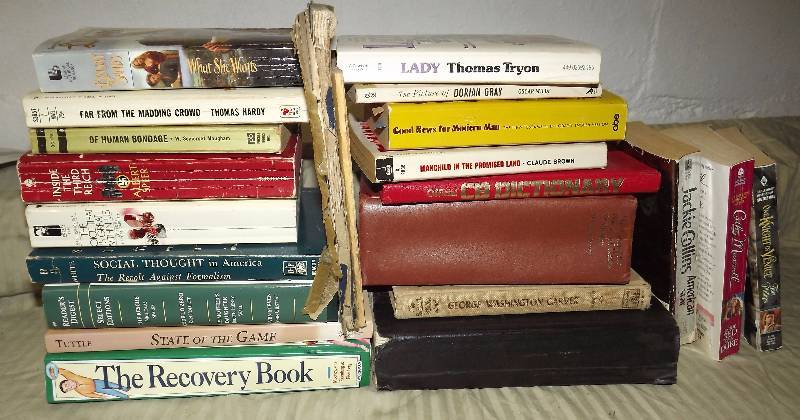 lot 90 image: 2 Boxes of Books, Little Men & More