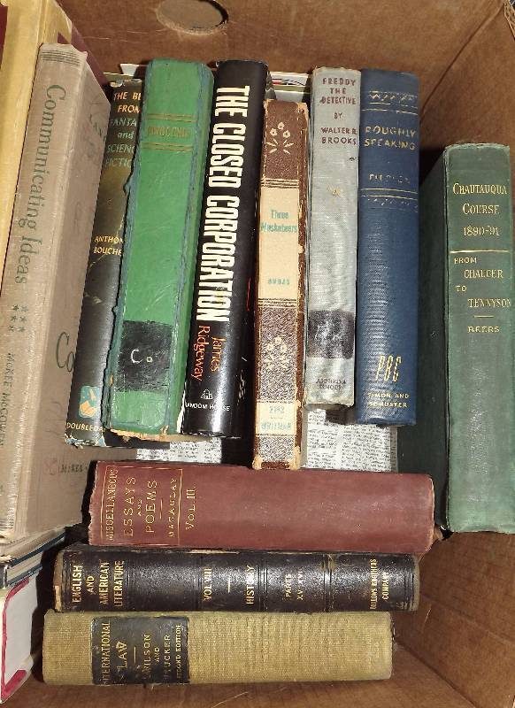 lot 99 image: Box of Vintage & Newer Books, Gone With The Wind & More