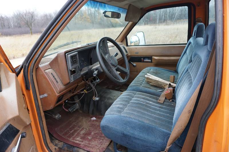 1993 Chevrolet Cheyenne 3500 HD Flat Bed Dually Work Truck
