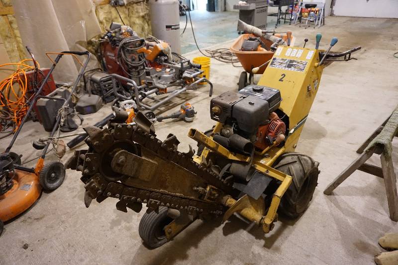 Vermeer Model V1350 Power Trencher