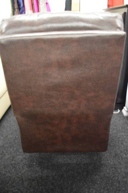 Brinkley Faux-Leather Armless Recliner