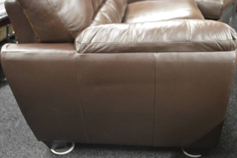 Lane Leather Right Arm Love Seat