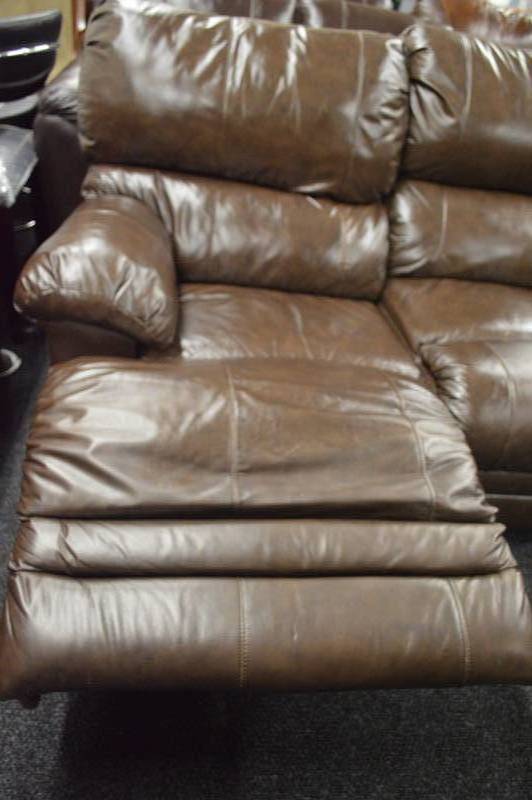 Lane Leather Right Arm Reclining Love Seat